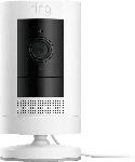 MediaMarkt RING Stick Up Cam Plug-In Überwachungskamera, Weiß