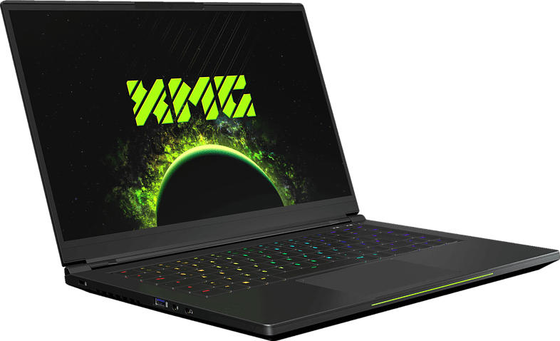 XMG FUSION 15 - L19fbm, Gaming Notebook mit 15.6 Zoll Display, Core™ i7 Prozessor, 16 GB RAM, 1 TB SSD, NVIDIA GeForce GTX 1660 Ti 6 GB GDDR6, Schwarz