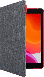 GECKO Easy-Click Tablethülle, Bookcover, Rot/Grau