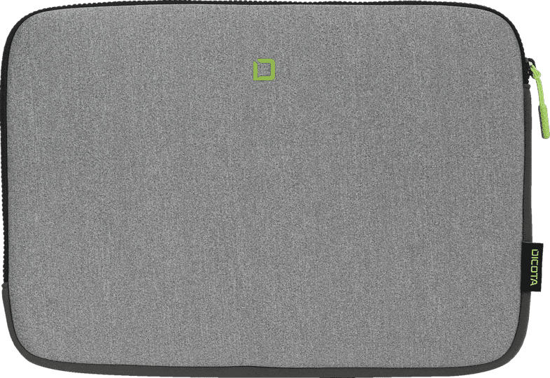 DICOTA Skin FLOW Notebooktasche, Sleeve, Grau/Grün