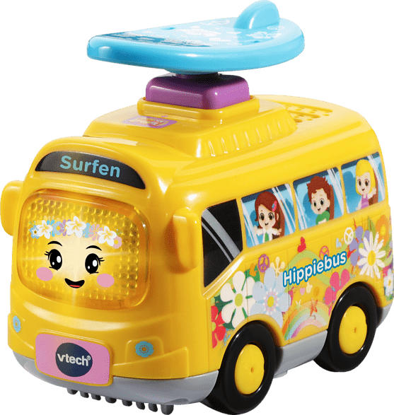VTECH Tut Tut Baby Flitzer - Special Edition Hippiebus Spielzeugbus, Mehrfarbig