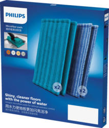 PHILIPS XV 1700/01 REPLACEMENT-KIT SPEEDPRO/POWERPRO, Mikrofasertücher
