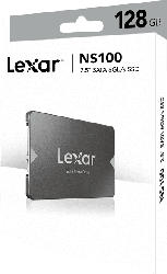 LEXAR LNS100 SATA, 128 GB SSD, 2.5 Zoll, intern