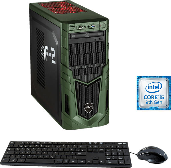 HYRICAN MILITARY GAMING 6481, Gaming PC mit Core™ i5 Prozessor, 16 GB RAM, 480 GB SSD, 1 TB HDD, Geforce GTX 1650 SUPER, 4 GB