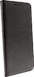 AGM 29966 Bookcover Motorola G8 Plus Obermaterial Kunstleder, Thermoplastisches Polyurethan, Kunststoff Schwarz