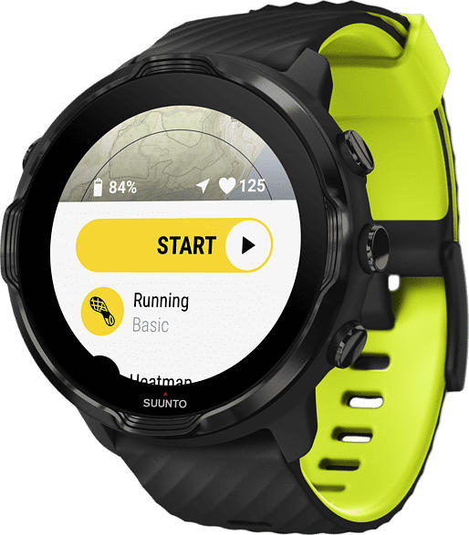 SUUNTO 7 Smartwatch Verstärktes Polyamid, Silikon, Universal, Grün