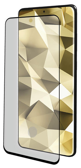 ISY Displayschutzglas für Samsung Galaxy S20 Ultra, transparent/schwarz (IPG-5079-3D)