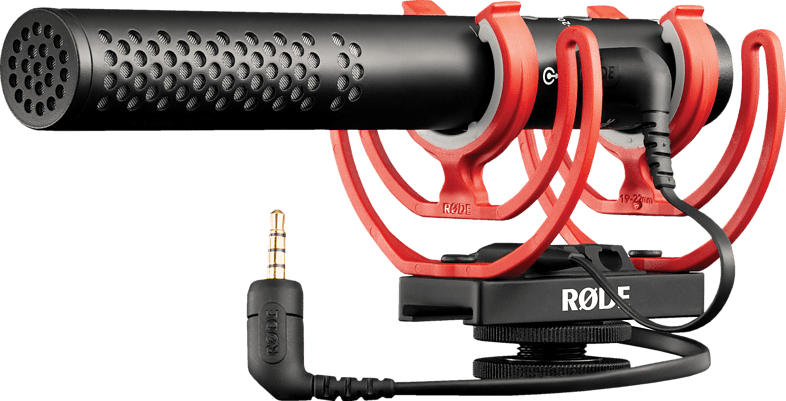 RODE VideoMic NTG, Mikrofon, Schwarz/Rot