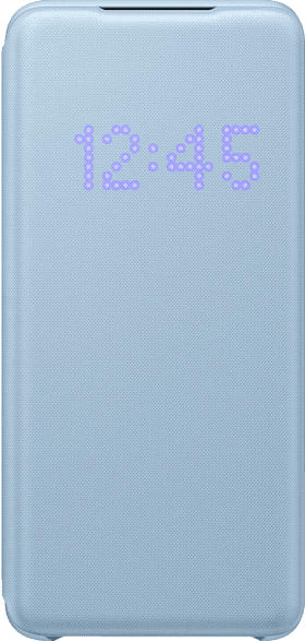 SAMSUNG LED View Cover , Bookcover, Samsung, Galaxy S20, Kunststoff, Sky Blue