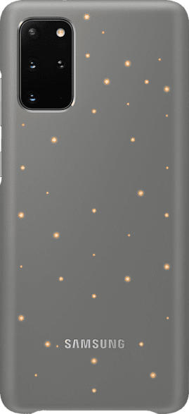 SAMSUNG LED Cover , Backcover, Samsung, Galaxy S20+, Kunststoff, Grau