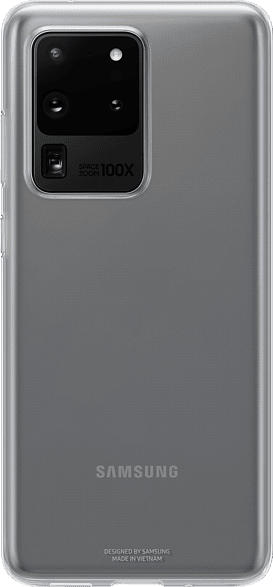 SAMSUNG Clear Cover , Backcover, Samsung, Galaxy S20 Ultra, Kunststoff, Transparent