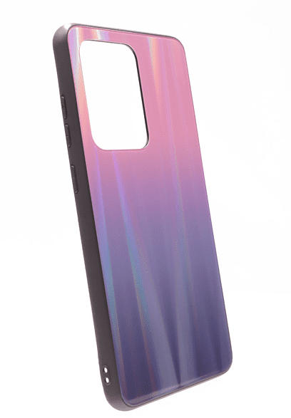 AGM 30140 Glascase Polar , Backcover, Samsung, Galaxy S20+, Gehärtetes Glas, Thermoplastisches Polyurethan, Pink