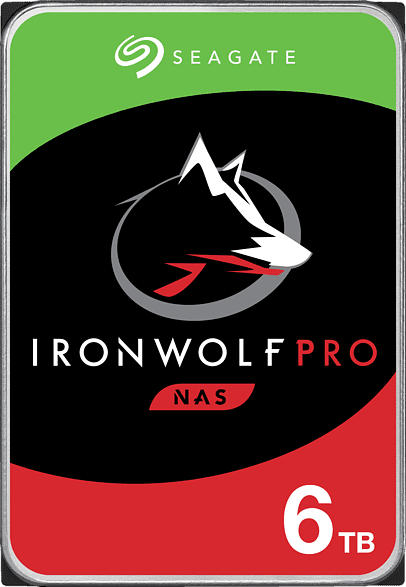 SEAGATE IronWolf Pro NAS, 6 TB HDD, 3.5 Zoll, intern