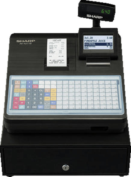SHARP XE-A 217 X Registrierkasse