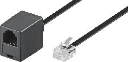 GOOBAY 68260 TEL 6P4C/RJ11 0600V VERL. 6 m