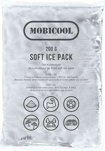 MOBICOOL SOFT ICE PACK 200 Kühlkissen (, Transparent)