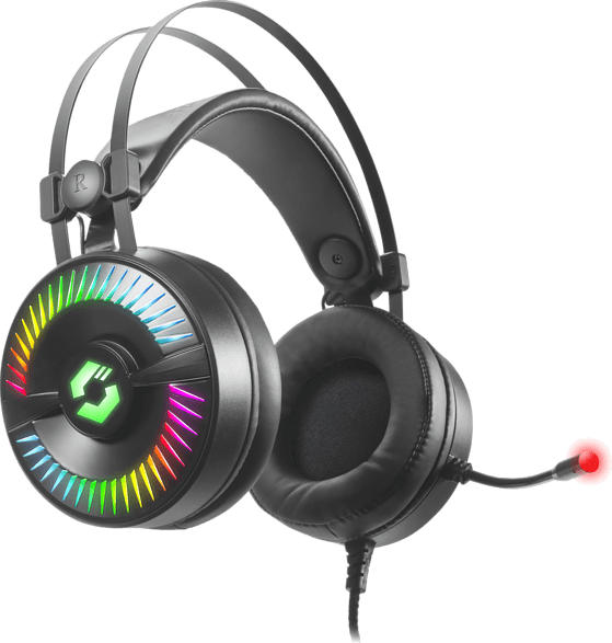 SPEEDLINK QUYRE RGB 7.1 Gaming Headset, Gaming Kopfhörer Schwarz