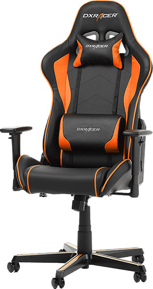 DXRACER Formula F08 Gaming Stuhl, Schwarz/Orange