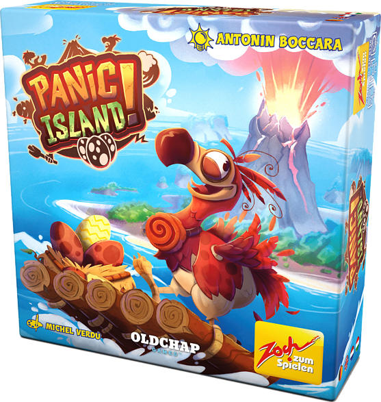 NORIS Panic Island Kartenspiel, Mehrfarbig