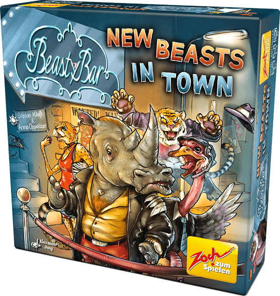 NORIS Beasty Bar New Beasts in Town Kartenspiel, Mehrfarbig