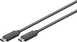 GOOBAY USB-C™ Kabel USB 3.2 Generation Kabel, Schwarz