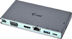 I-TEC C31TRAVELDOCKPD Dockingstation, Grau