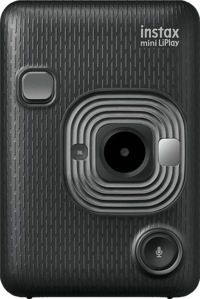 FUJIFILM mini LiPlay Sofortbildkamera, Dark Gray