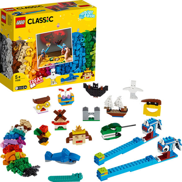 LEGO 11009 Bausteine - Schattentheater Bausteinset, Mehrfarbig