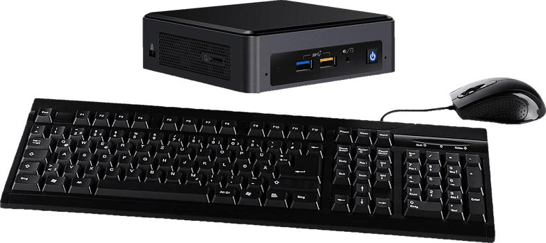 CAPTIVA I53-603, Desktop PC, Core™ i5 Prozessor, 8 GB RAM, 120 GB SSD, Graphics Iris Plus 655, Schwarz