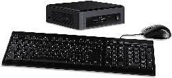 CAPTIVA I53-810, Mini PC, Core™ i3 Prozessor, 16 GB RAM, 240 GB SSD, Graphics Iris Plus 655, Schwarz