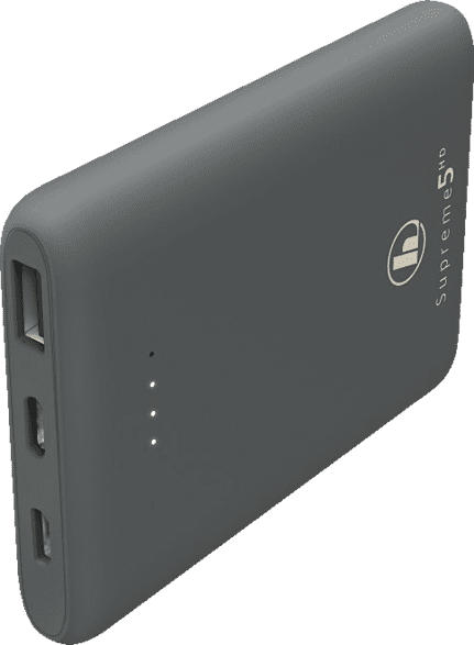 HAMA Supreme 5HD Powerbank 5000 mAh Grau