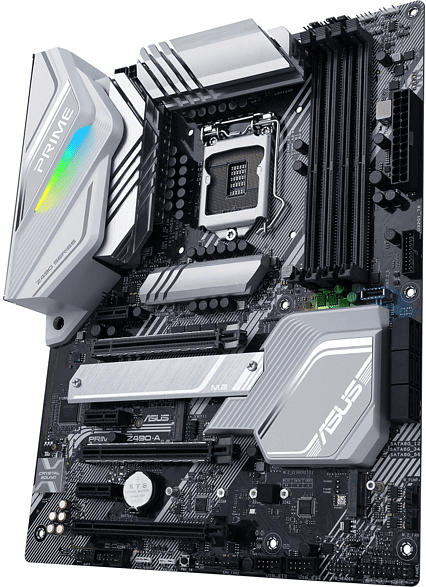 ASUS PRIME Z490-A Mainboard Schwarz