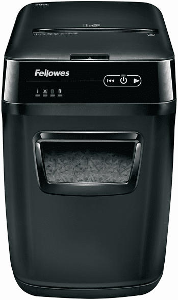 FELLOWES Fellowes® AutoMax™ 200C Autofeed Aktenvernichter, Schwarz