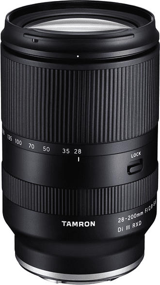 TAMRON A071SF 28 mm-200 mm f./2.8-5.6 Di III (Objektiv für Sony E-Mount, Schwarz)