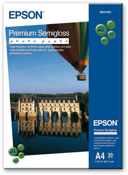 EPSON S041332 Premium Fotopapier 210 x 297 mm A4