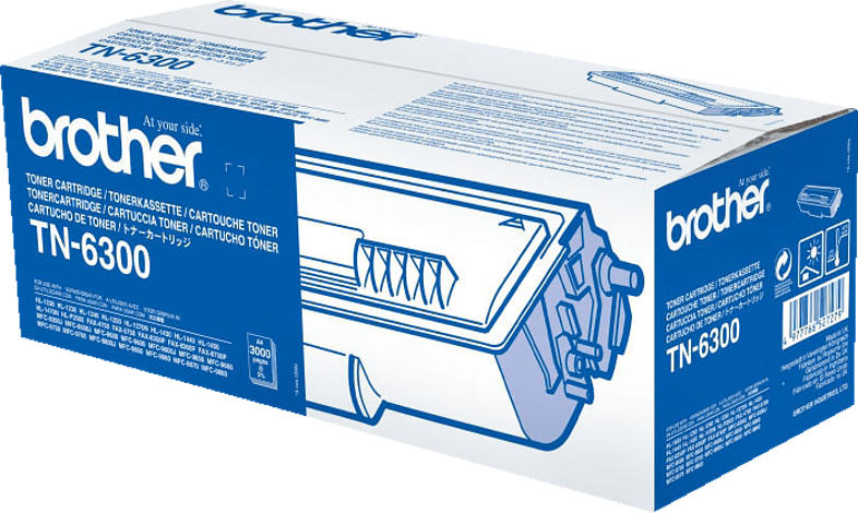 BROTHER TN-6300 Tonerkartusche Reichweite von 3.000 A4 Seiten mit 5% Deckung