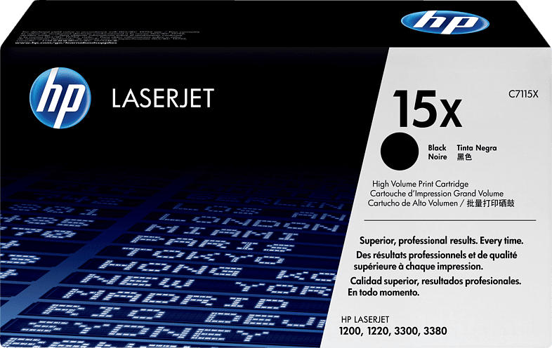 HP 15X Toner Schwarz