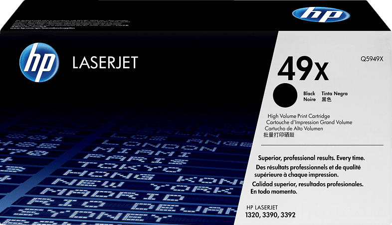 HP 49X Toner Schwarz