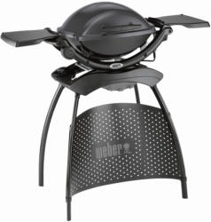 Weber Stand-Elektrogrill Q1400 mit 2 Seitentischen 2.200 W
