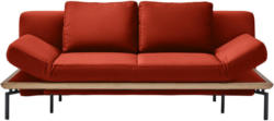 Schlafsofa in Textil Rot