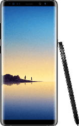 Galaxy Note 8 Duos 64GB mit 2 Sim Kartenslots (SM-N950F/DS), schwarz