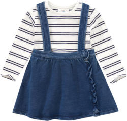 Baby Langarmshirt und Latzrock im Set