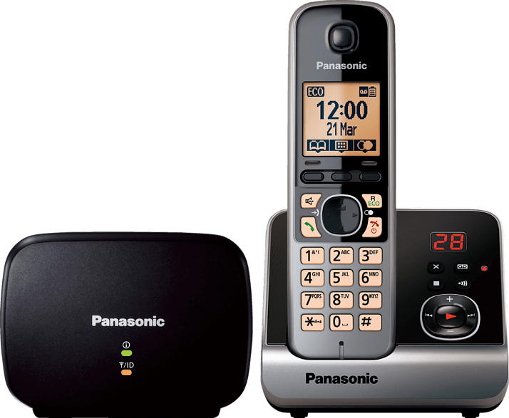 PANASONIC KX-TG 6761 GB Schnurloses Telefon