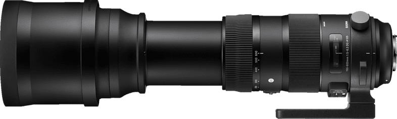 SIGMA 740955 Sports 150 mm-600 mm f/5-6.3 DG (Objektiv für Nikon F-Mount, Schwarz)