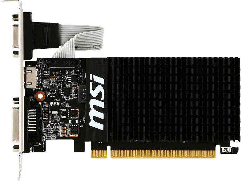 MSI GeForce® GT 710 (V809-2000R) (NVIDIA, Grafikkarte)