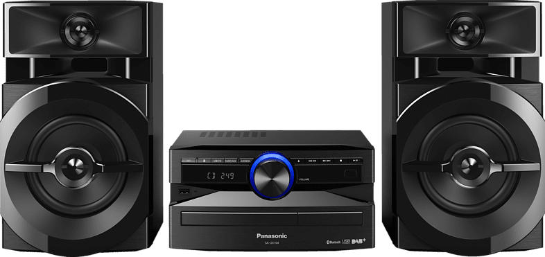 PANASONIC SC-UX 104 EG-K Kompaktanlage (Schwarz)