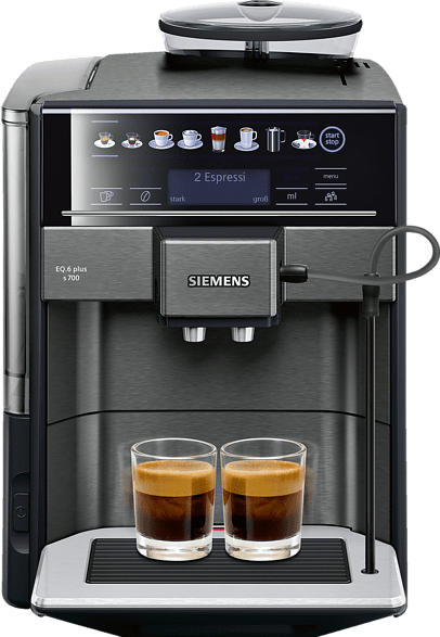 SIEMENS TE657509DE S700 Kaffeevollautomat Schwarz