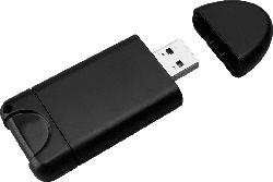 ISY Kartenleser ICR-130, USB 3.0, 8in1 Speicherkarten, schwarz