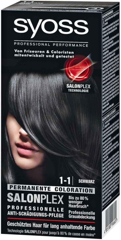 Syoss Coloration Schwarz 1-1 -