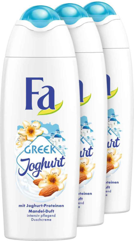 Fa Shower Greek Yoghurt Cocos 3x250 ml -